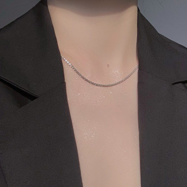 925 Sterling Silver Necklace Minimalist