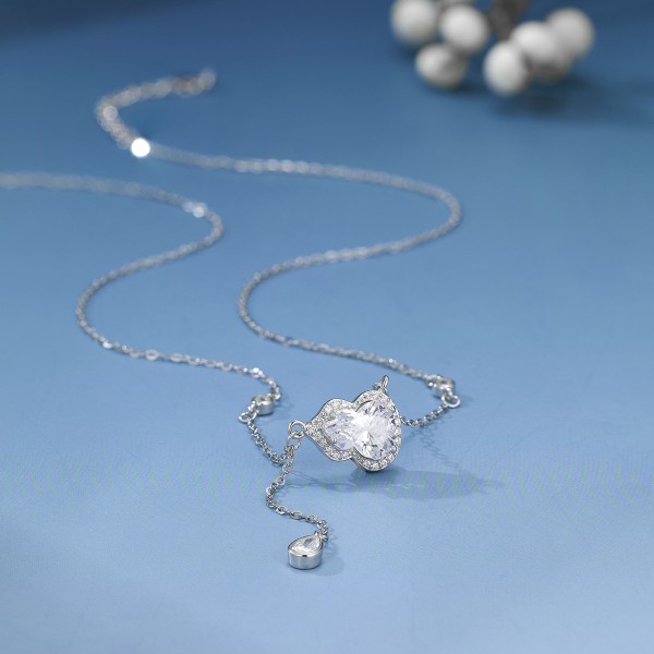 925 Sterling Silver Necklace Calabash