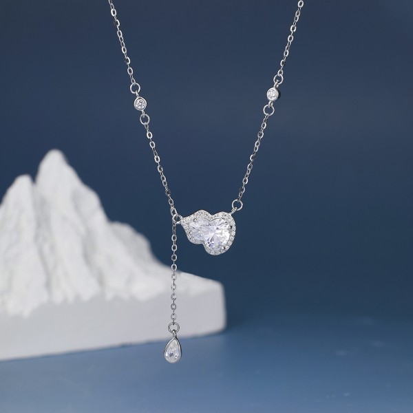 925 Sterling Silver Necklace Calabash