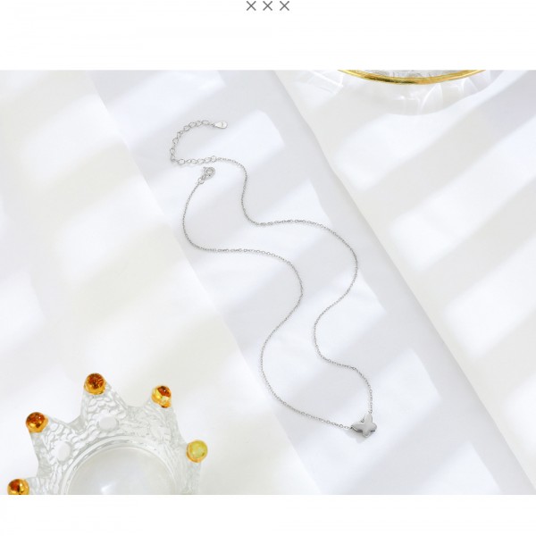 925 Sterling Silver Necklace Butterfly