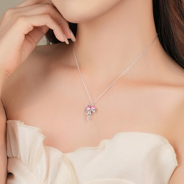 925 Sterling Silver Romantic Planet Necklace