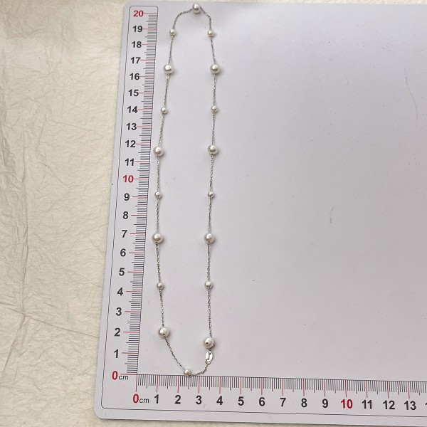 925 Sterling Silver Necklace Pearl