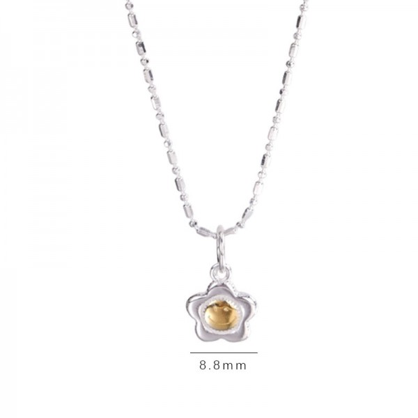 925 Sterling Silver Smiley Face Necklace