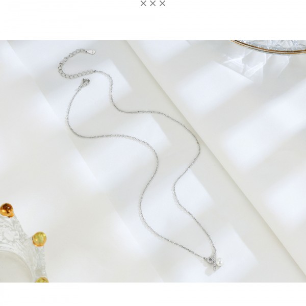 925 Sterling Silver Necklace Percentage Pearl