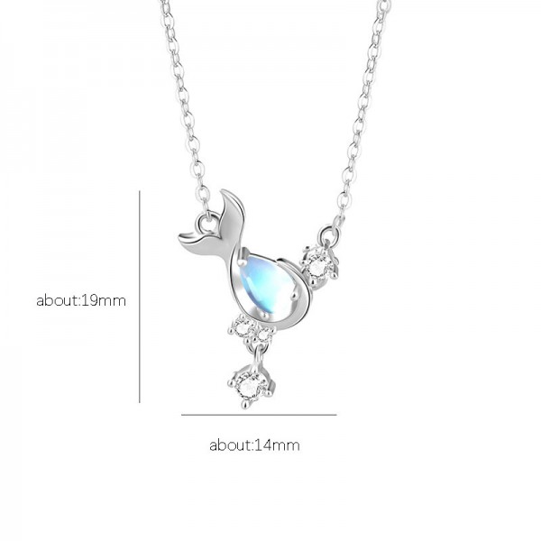 925 Sterling Silver Necklace Whale