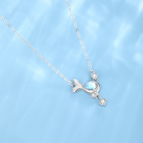 925 Sterling Silver Necklace Whale