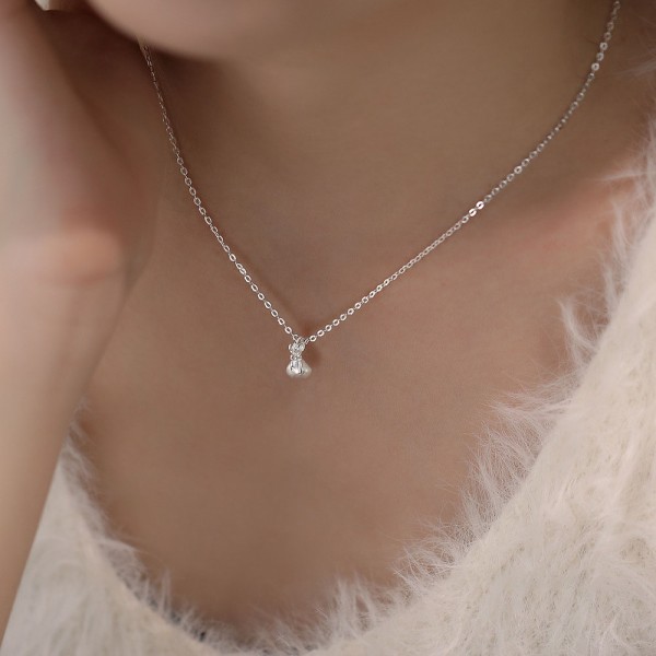 999 Sterling Silver Necklace Wallet 