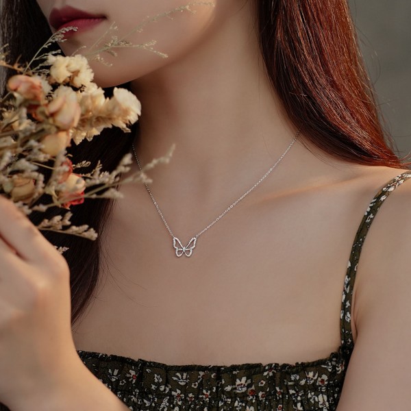 999 Sterling Silver Cathedral Pendant Necklace