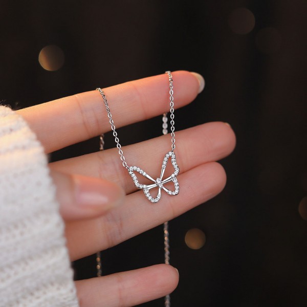 999 Sterling Silver Cathedral Pendant Necklace