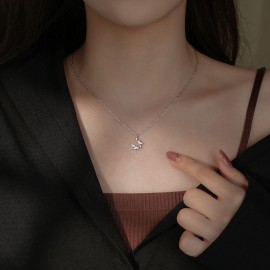 999 Sterling Silver Wheat Ear Necklace