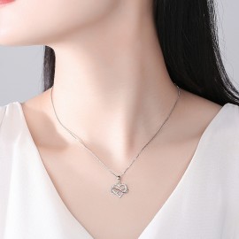 925 Sterling Silver Eternal Heart Necklace