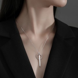 925 Sterling Silver IO Necklace