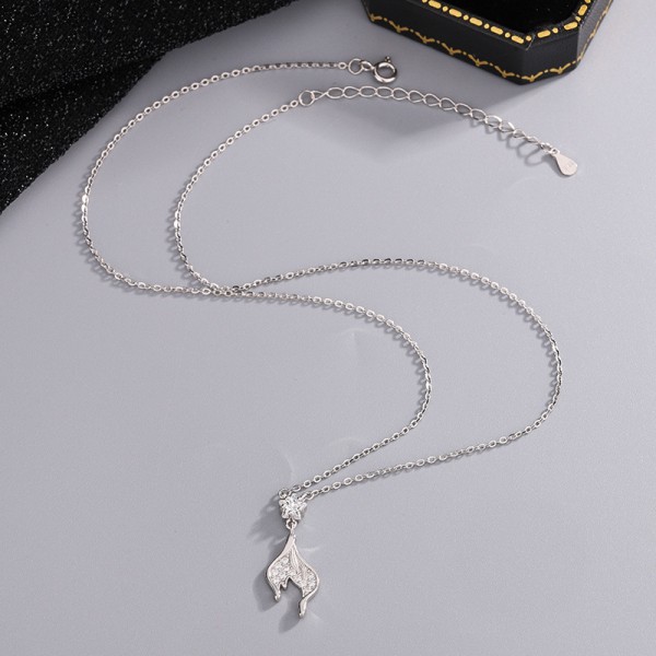 925 Sterling Silver Mermaid Necklace