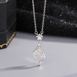 925 Sterling Silver Mermaid Necklace