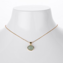 S925 Sterling Silver Victorian Style Aventurine Pe...