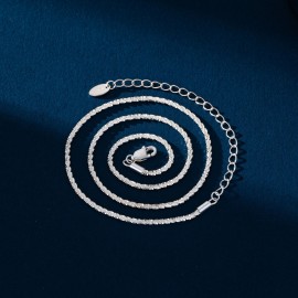 S925 Sterling Silver Minimalist Slim Chain