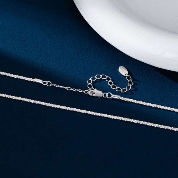 S925 Sterling Silver Minimalist Slim Chain