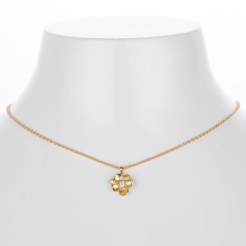 S925 Sterling Silver Floral Pendant Necklace