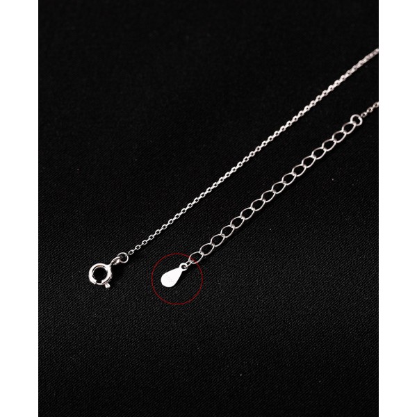 S925 Sterling Silver Minimalist Heart Necklace