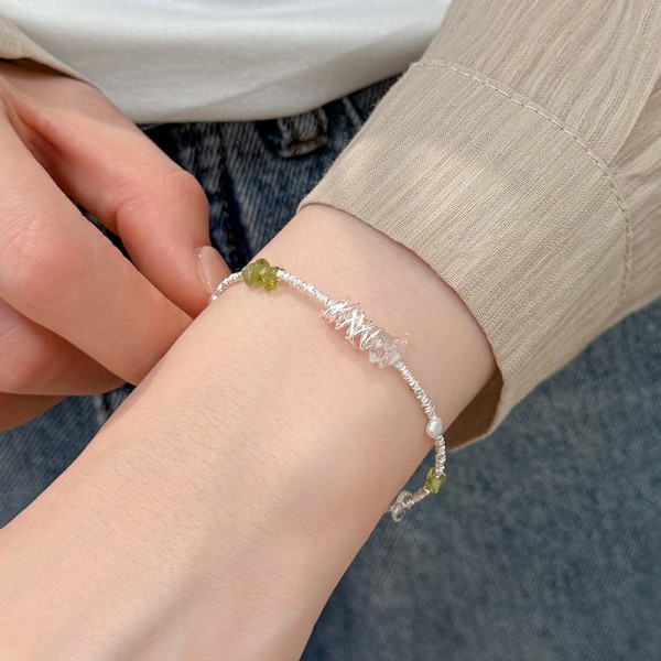 925 Sterling Silver Irregular Bracelet