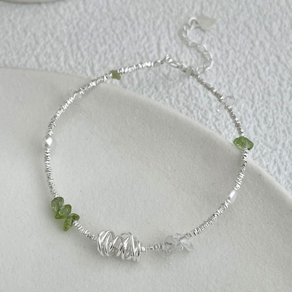 925 Sterling Silver Irregular Bracelet