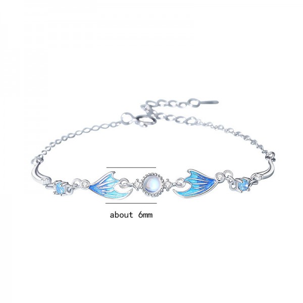925 Sterling Silver Mermaid Bracelet
