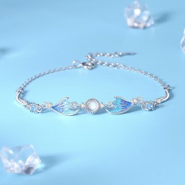 925 Sterling Silver Mermaid Bracelet