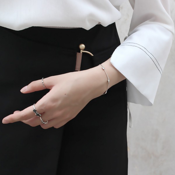 925 Sterling Silver Heart Bracelet