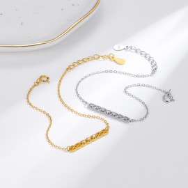 925 Sterling Silver Lacework Bracelet