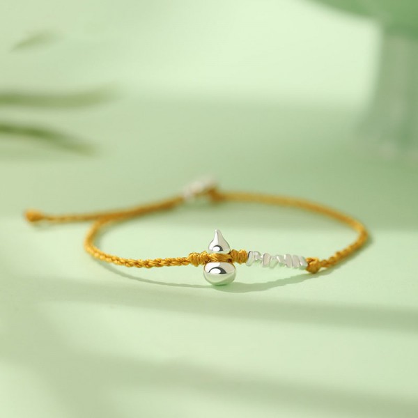 999 Sterling Silver Calabash Bracelet