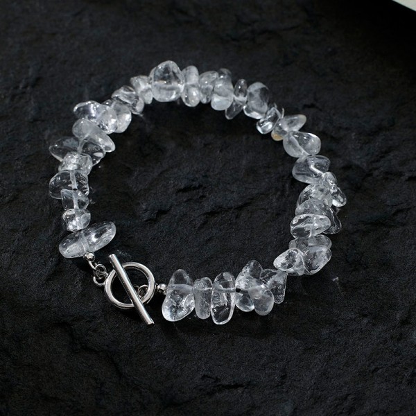 925 Sterling Silver Heart and Bead Bracelet