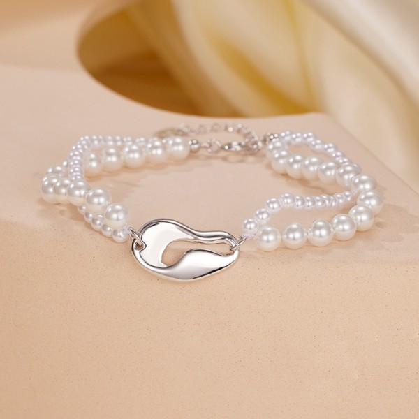 925 Sterling Silver Coffee Bean Bracelet