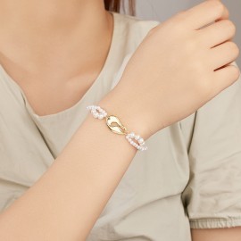 925 Sterling Silver Coffee Bean Bracelet