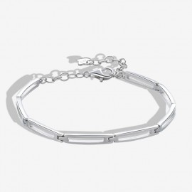 925 Sterling Silver Geometric Bracelet