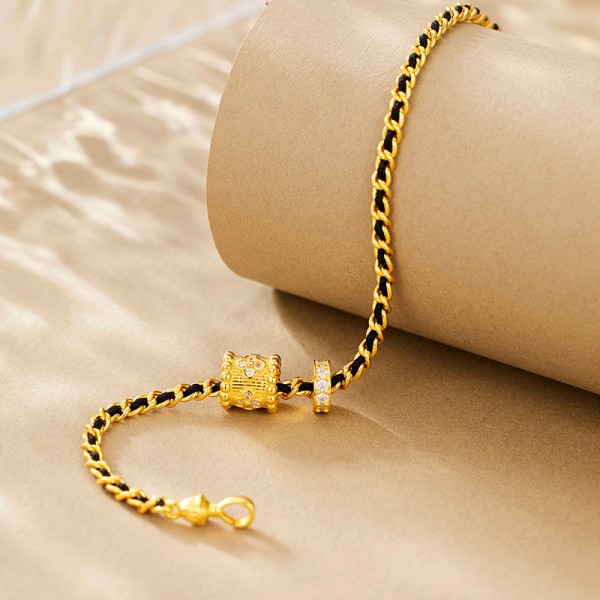 925 Sterling Silver Chanel-Style Chain Bracelet