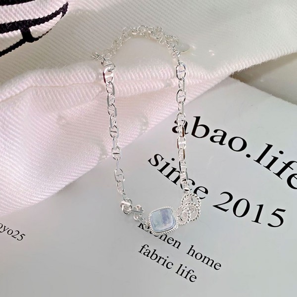 S925 Sterling Silver Sapphire Bracelet