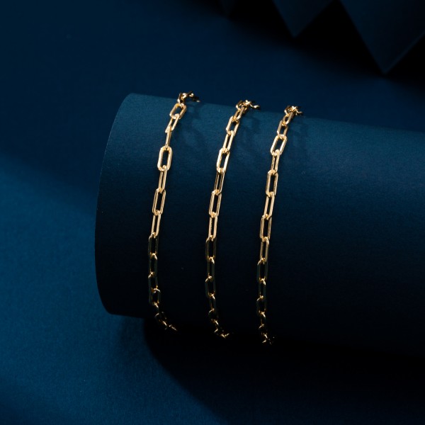 S925 Sterling Silver Cube Bracelet