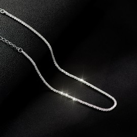 925 Sterling Silver Starry Sky Foot Chain
