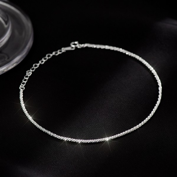 925 Sterling Silver Starry Sky Foot Chain