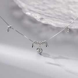 925 Sterling Silver Gongling Anklet