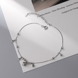 925 Sterling Silver Gongling Anklet