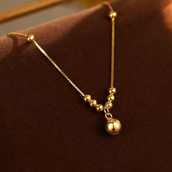 925 Sterling Silver Transport Bead Foot Chain