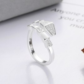 925 Sterling Silver Serpent Ring