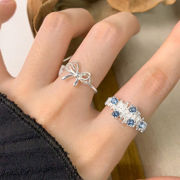 925 Sterling Silver Pleated Ring