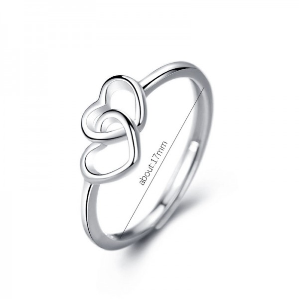 925 Sterling Silver Love Ring