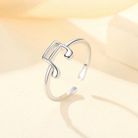 925 Sterling Silver Musical Ring