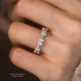 925 Sterling Silver Butterfly Ring