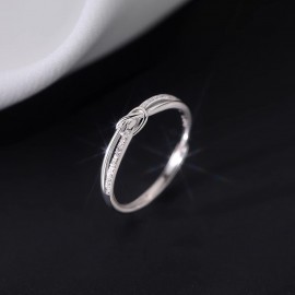 925 Sterling Silver Knot Ring