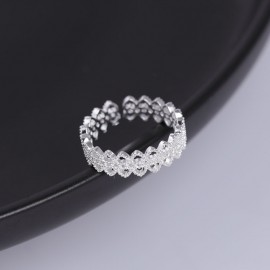 925 Sterling Silver Lacework Ring