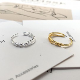 925 Sterling Silver Twisted Spiral Ring